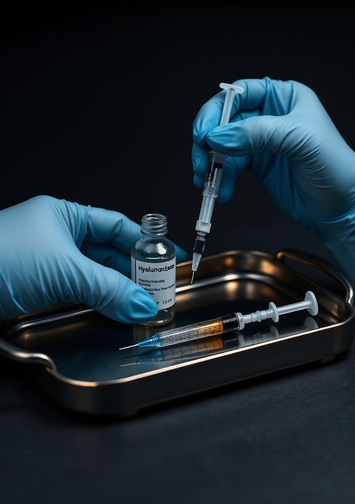Oclusión Vascular e Hialuronidasa